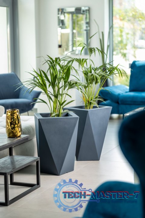 Designerska donica MONUMO VASO Antracyt MONUMO Designerska donica MONUMO VASO Antracyt MONUMO