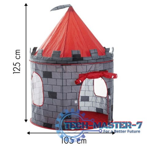 Namiot zamek rycerza namiocik domek dla dzieci Castle Iplay IPLAY Namiot zamek rycerza namiocik domek dla dzieci Castle Iplay IPLAY