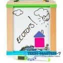 Drewniana kostka edukacyjna, tablica sorter mula ECOTOYS ECOTOYS Drewniana kostka edukacyjna, tablica sorter mula ECOTOYS ECOTOYS