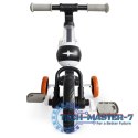 Rower rowerek biegowy 4w1 Pedały Kółka boczne czarny ECOTOYS ECOTOYS Rower rowerek biegowy 4w1 Pedały Kółka boczne czarny ECOTOYS ECOTOYS