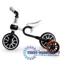 Rower rowerek biegowy 4w1 Pedały Kółka boczne czarny ECOTOYS ECOTOYS Rower rowerek biegowy 4w1 Pedały Kółka boczne czarny ECOTOYS ECOTOYS