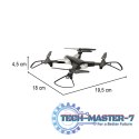 Dron RC SYMA Z3 kamera HD 2,4GHz kontroler Headless 360 planowanie trasy lotu zawis czarny Dron RC SYMA Z3 kamera HD 2,4GHz kontroler Headless 360 planowanie trasy lotu zawis czarny