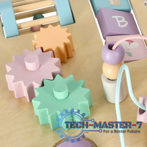 Stolik manipulacyjny LULILO montessori różowy Stolik manipulacyjny LULILO montessori różowy