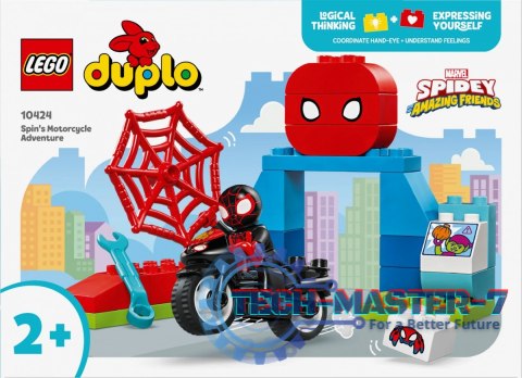 Klocki DUPLO 10424 Super Heroes Motocyklowa przygoda Spina Klocki DUPLO 10424 Super Heroes Motocyklowa przygoda Spina