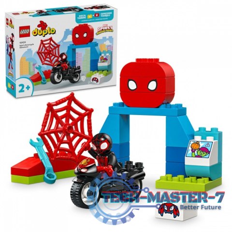 Klocki DUPLO 10424 Super Heroes Motocyklowa przygoda Spina Klocki DUPLO 10424 Super Heroes Motocyklowa przygoda Spina