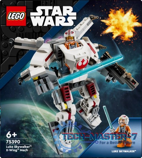 Klocki Star Wars 75390 Mech X-Wing Lukea Skywalkera Klocki Star Wars 75390 Mech X-Wing Lukea Skywalkera