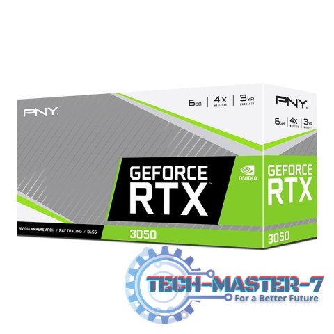 Karta graficzna GeForce RTX3050 6GB Verto Dual Fan Edition Karta graficzna GeForce RTX3050 6GB Verto Dual Fan Edition