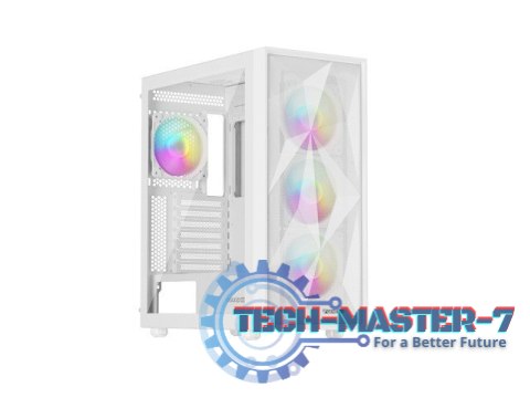 Obudowa Genesis Diaxid 605 ARGB MIDI TOWER USB-C Biała Obudowa Genesis Diaxid 605 ARGB MIDI TOWER USB-C Biała
