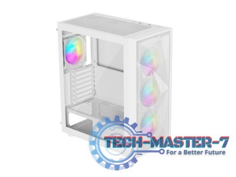 Obudowa Genesis Diaxid 605 ARGB MIDI TOWER USB-C Biała Obudowa Genesis Diaxid 605 ARGB MIDI TOWER USB-C Biała