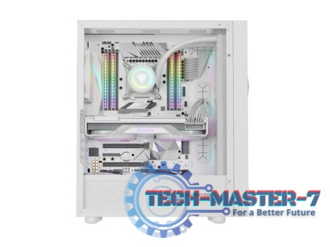 Obudowa Genesis Diaxid 605 ARGB MIDI TOWER USB-C Biała Obudowa Genesis Diaxid 605 ARGB MIDI TOWER USB-C Biała