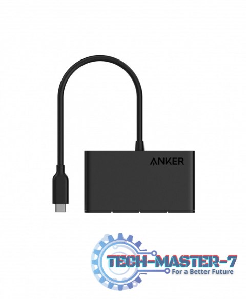 Hub 4w1 10Gbps USB-C Czarny Hub 4w1 10Gbps USB-C Czarny