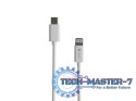 Kabel Lightning (M)->USB-C(M) 1m MFI Prati Biały Kabel Lightning (M)->USB-C(M) 1m MFI Prati Biały