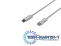 Kabel Lightning (M)->USB-C(M) 1m MFI Prati Biały Kabel Lightning (M)->USB-C(M) 1m MFI Prati Biały