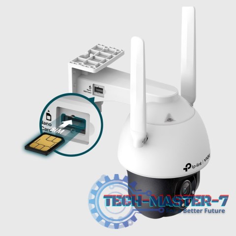 Kamera VIGI C540-4G(4mm) 4MP 4G LTE Full-Color Pan/Tilt Kamera VIGI C540-4G(4mm) 4MP 4G LTE Full-Color Pan/Tilt