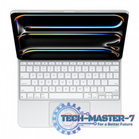 Klawiatura Magic Keyboard do iPada Pro 13 cali (M4) - angielski (USA) - biała Klawiatura Magic Keyboard do iPada Pro 13 cali (M4) - angielski (USA) - biała