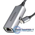 ADE-TXPD Karta sieciowa Gigabit Ethernet adapter, USB-C 3.2 Gen 1, instalacja automatyczna, Asix AX8817, PD 100W