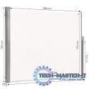 Składana markiza 300x180 cm boczna roleta parawan do ogrodu na taras beżowa ModernHome Składana markiza 300x180 cm boczna roleta parawan do ogrodu na taras beżowa ModernHome