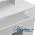 Toaletka kosmetyczna z lustrem nowoczesna biała ModernHome ModernHome Toaletka kosmetyczna z lustrem nowoczesna biała ModernHome ModernHome