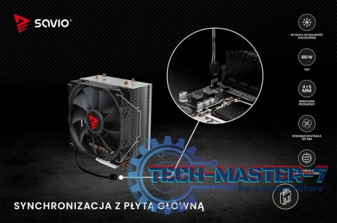 Chłodzenie procesora CPU Vortex X2 Chłodzenie procesora CPU Vortex X2