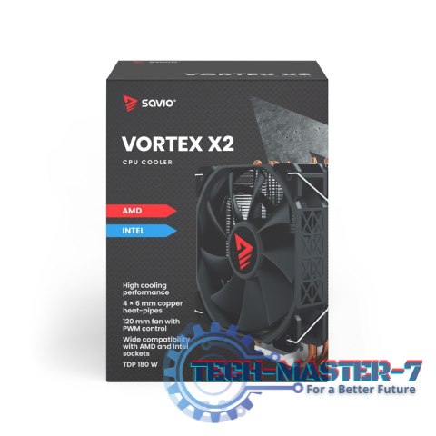 Chłodzenie procesora CPU Vortex X2 Chłodzenie procesora CPU Vortex X2