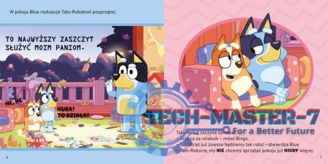 Książeczka Bluey. Tato-robot. Moja czytanka Książeczka Bluey. Tato-robot. Moja czytanka