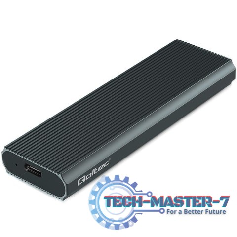 Obudowa na dysk M.2 SSD | NVMe | PCIe | USB3.1 | 10Gb/s | 4TB | Grafit Obudowa na dysk M.2 SSD | NVMe | PCIe | USB3.1 | 10Gb/s | 4TB | Grafit