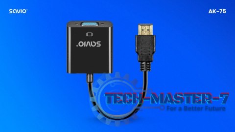 Adapter HDMI-VGA AK-75 Adapter HDMI-VGA AK-75