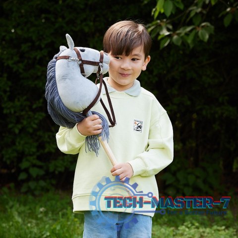 Koń na kiju Hobby Horse HOPPIHORSE A4 szary Koń na kiju Hobby Horse HOPPIHORSE A4 szary