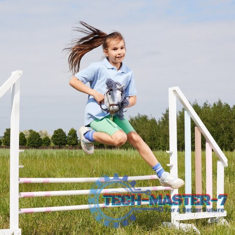 Koń na kiju Hobby Horse HOPPIHORSE A4 szary Koń na kiju Hobby Horse HOPPIHORSE A4 szary