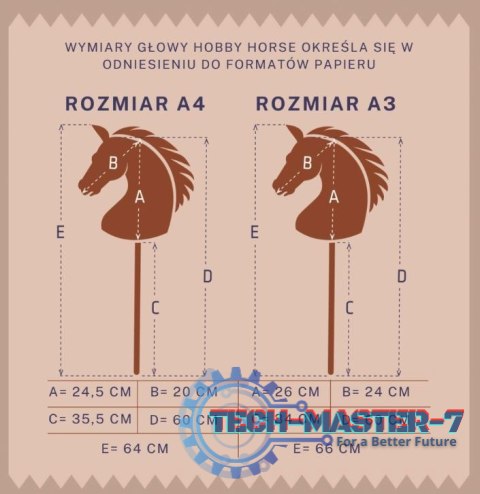 Koń na kiju Hobby Horse HOPPIHORSE A4 szary Koń na kiju Hobby Horse HOPPIHORSE A4 szary