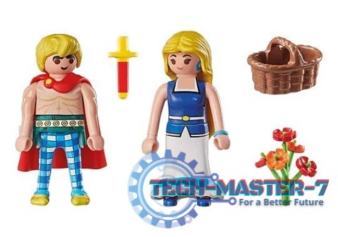 Zestaw Asterix 71544 Tragikomiks i Falbala Zestaw Asterix 71544 Tragikomiks i Falbala