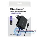 Ładowarka PD 120W Turbo | 5-28V | 3-4.5A | USB-C | Czarna Ładowarka PD 120W Turbo | 5-28V | 3-4.5A | USB-C | Czarna