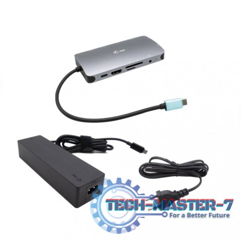 Stacja dokująca USB-C Metal Nano Dock HDMI/VGA with LAN + Universal Charger 100W Stacja dokująca USB-C Metal Nano Dock HDMI/VGA with LAN + Universal Charger 100W