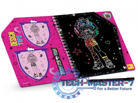 Zdrapywanka Sketchbook Scratch reveal Monster High Forever Friends Zdrapywanka Sketchbook Scratch reveal Monster High Forever Friends