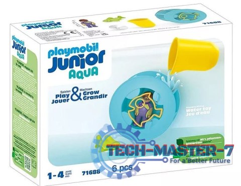 Zestaw z figurką Junior Aqua 71688 Młyn wodny z małym rekinem Zestaw z figurką Junior Aqua 71688 Młyn wodny z małym rekinem