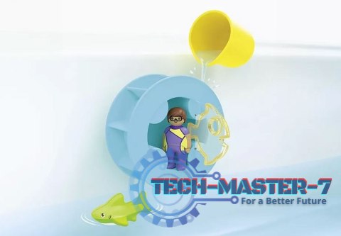 Zestaw z figurką Junior Aqua 71688 Młyn wodny z małym rekinem Zestaw z figurką Junior Aqua 71688 Młyn wodny z małym rekinem