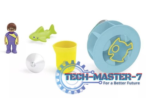 Zestaw z figurką Junior Aqua 71688 Młyn wodny z małym rekinem Zestaw z figurką Junior Aqua 71688 Młyn wodny z małym rekinem