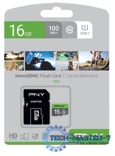 Karta pamięci MicroSDHC Elite 16GB P-SDU32GU185GW-GE Karta pamięci MicroSDHC Elite 16GB P-SDU32GU185GW-GE