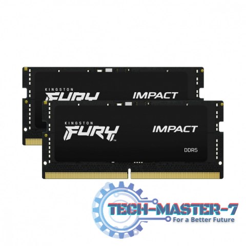 Pamięć DDR5 SODIMM Fury Impact 32GB(2*16GB)/5600 CL40 Pamięć DDR5 SODIMM Fury Impact 32GB(2*16GB)/5600 CL40