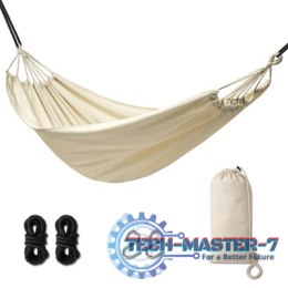 Hamak ogrodowy brazylijski boho 200cm ecru 120kg