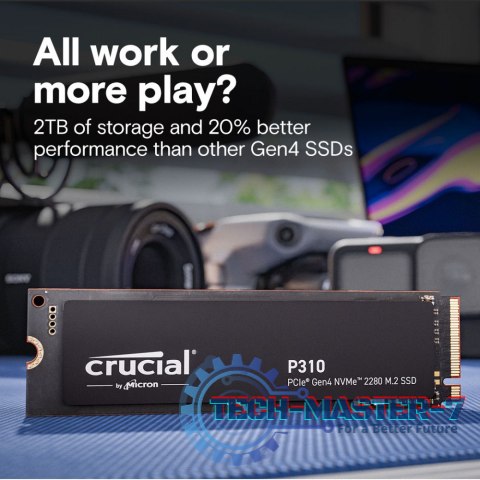 Dysk SSD P310 1TB M.2 NVMe PCIe 4.0 2280 7100/6000 Dysk SSD P310 1TB M.2 NVMe PCIe 4.0 2280 7100/6000