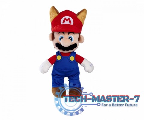 Maskotka Super Mario Raccoon Mario 30 cm Maskotka Super Mario Raccoon Mario 30 cm