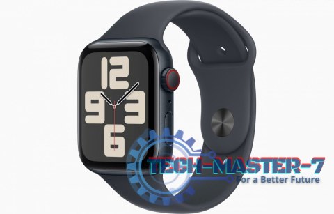 Watch SE GPS + Cellular, koperta 44 mm z aluminium w kolorze północy, pasek sportowy w kolorze północy - rozmiar M/L Watch SE GPS + Cellular, koperta 44 mm z aluminium w kolorze północy, pasek sportowy w kolorze północy - rozmiar M/L