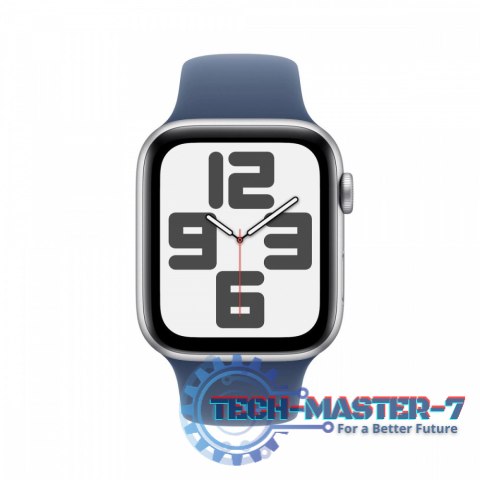 Watch SE GPS + Cellular, koperta 44 mm z aluminium w kolorze srebrnym z paskiem sportowym w kolorze denim - rozmiar M/L Watch SE GPS + Cellular, koperta 44 mm z aluminium w kolorze srebrnym z paskiem sportowym w kolorze denim - rozmiar M/L