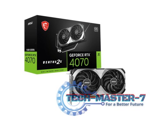 Karta graficzna GeForce RTX 4070 VENTUS 2X E1 12G OC GDDR6 192bit 3DP Karta graficzna GeForce RTX 4070 VENTUS 2X E1 12G OC GDDR6 192bit 3DP