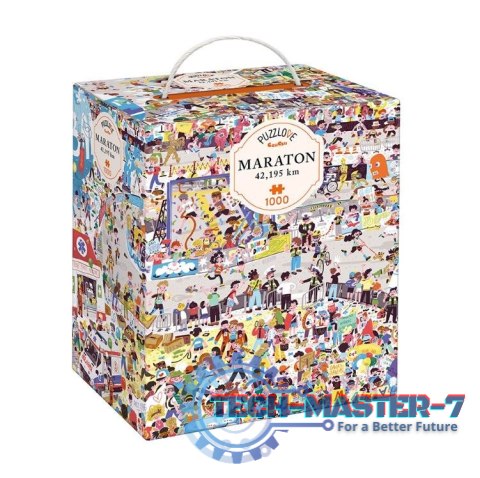 Puzzle Puzzlove Maraton 42,195 km 1000 elementów Puzzle Puzzlove Maraton 42,195 km 1000 elementów