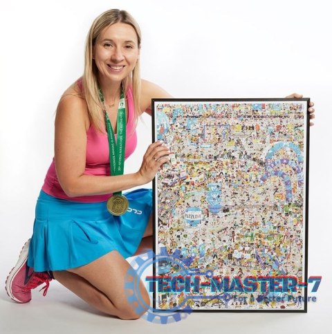 Puzzle Puzzlove Maraton 42,195 km 1000 elementów Puzzle Puzzlove Maraton 42,195 km 1000 elementów
