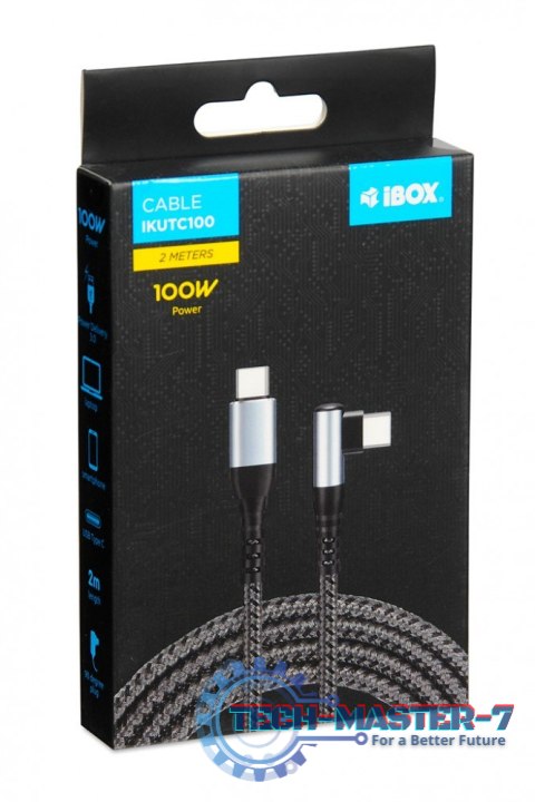 Kabel Typu-C IKUTC 100W 90 stopni Kabel Typu-C IKUTC 100W 90 stopni