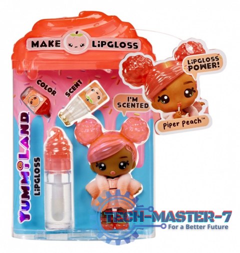 Lalka Yummiland Lipgloss, Piper Peach Lalka Yummiland Lipgloss, Piper Peach