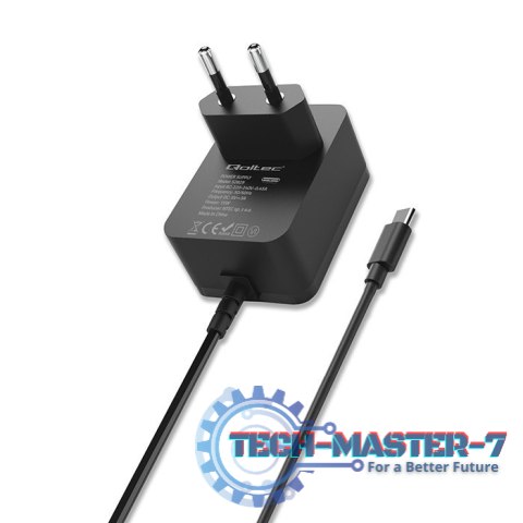 Ładowarka Super FAST PD for Raspberry PI 4 | USB-C | 15W | 5V | 3A | Czarna Ładowarka Super FAST PD for Raspberry PI 4 | USB-C | 15W | 5V | 3A | Czarna